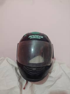 Sports bike helmet