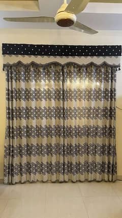 Black and Grey curtains