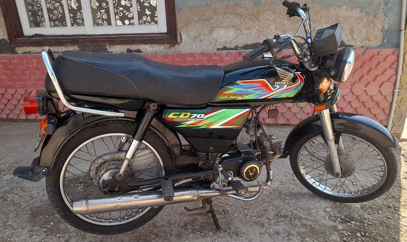 Honda CD 70 Hyderabad number 1