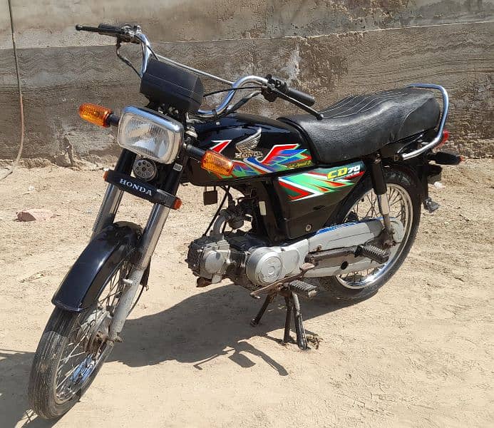 Honda CD 70 Hyderabad number 2