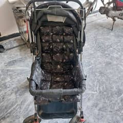 baby black stroller