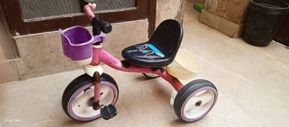 Tricycle Cycle Pink Color