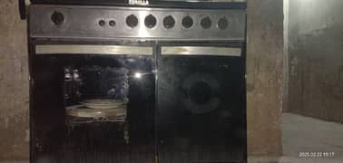 Canon Gas Cooking Oven With 5 Stoves