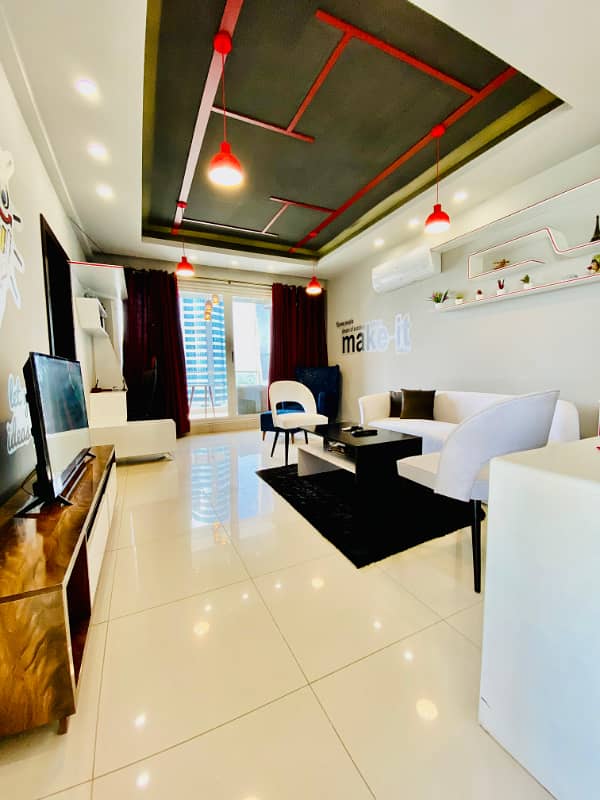 Luxury Furnished 2 Bedrooms Available on Daily Basis in Elysuim tower 7