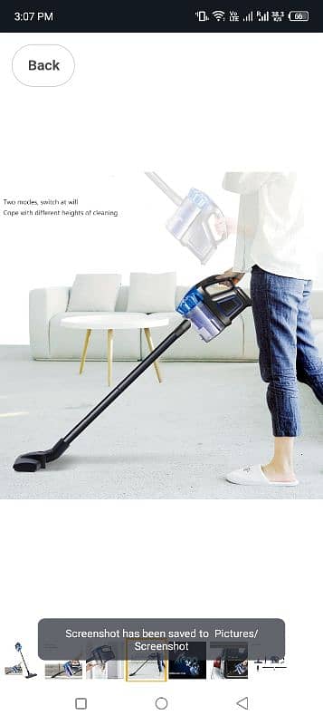 cordless vacuum cleaner rechargeable 3