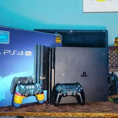 PS4 Pro 1TB with box Used