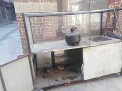 chips counter and friyer sale 2nd hand