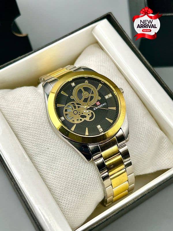 Baishing waatch for mens Luxury Stylish watch for boys 3