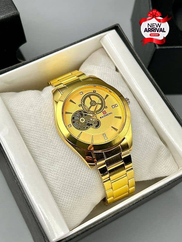 Baishing waatch for mens Luxury Stylish watch for boys 4