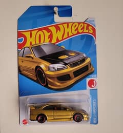 Honda Civic Si Gold Hotwheels (Rare)