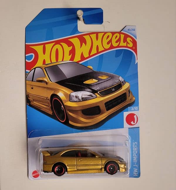Honda Civic Si Gold Hotwheels (Rare) 0