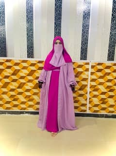 wedding abaya 5 pieces