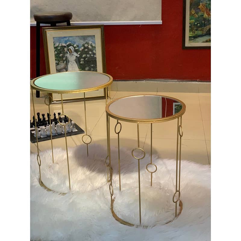 Center teble | Nesting Table| Marble table| Coffee table | Round tabl 4