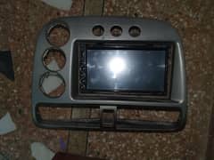 Honda civic 2001 to 2006 panel with dvd