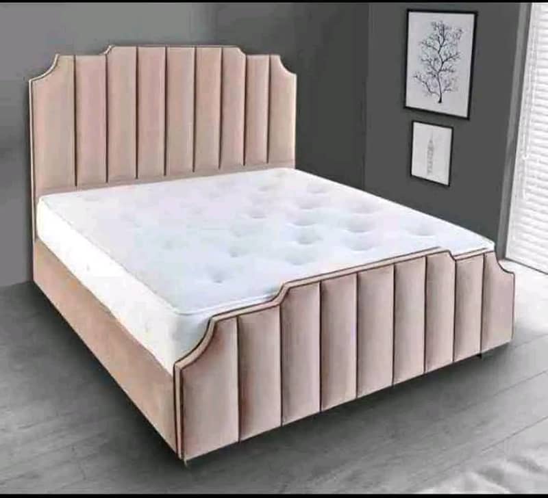 Bed/Double bed/single bed/king size bed/wooden bed/polish bed/Furnitu 2