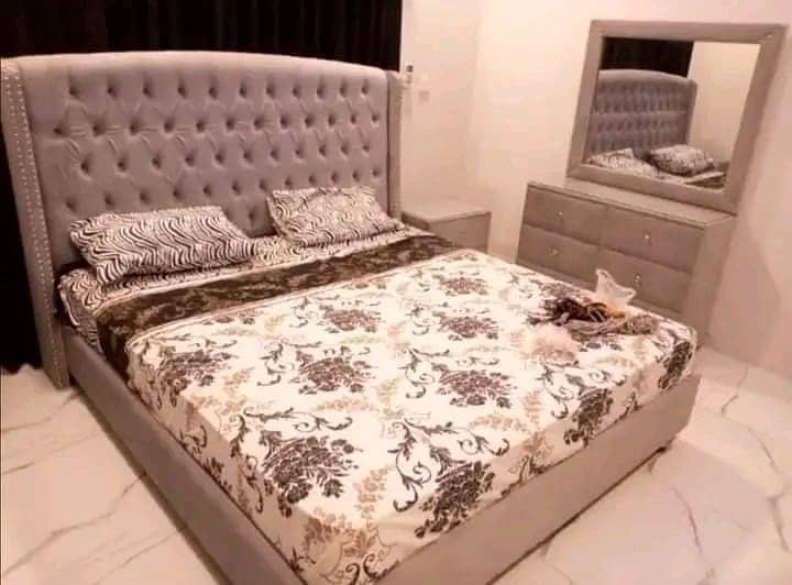 Bed/Double bed/single bed/king size bed/wooden bed/polish bed/Furnitu 7