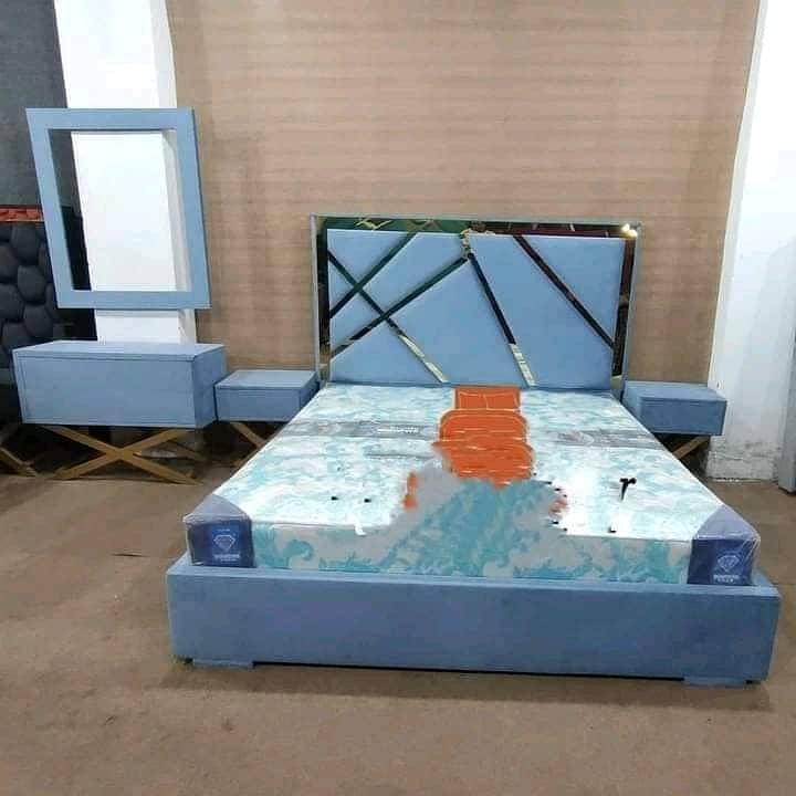 Bed/Double bed/single bed/king size bed/wooden bed/polish bed/Furnitu 13