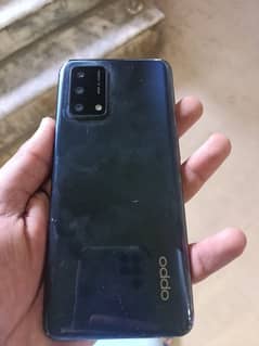 oppo F19 mobile and box 10/10