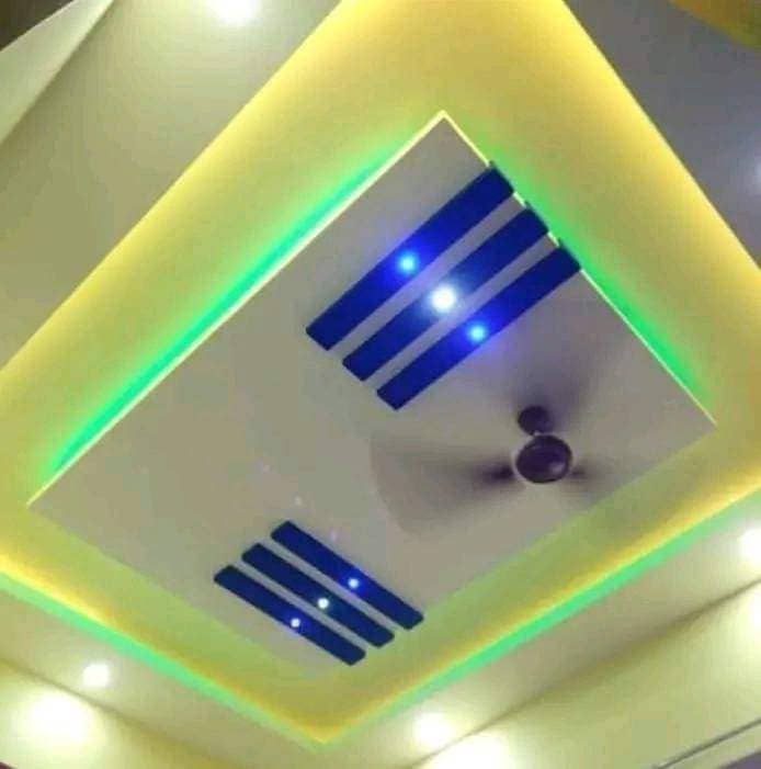 POP Ceiling/Pvc Wall Paneling Roof Ceiling/Gypsum Ceiling/ 16