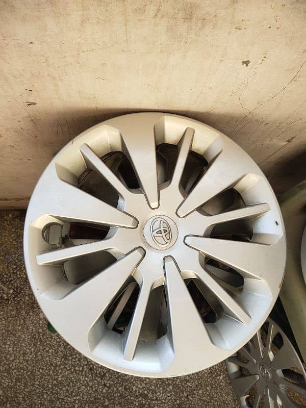 Toyota Passo 14 inch Wheel Rims &  Wheel Caps Genuine 10