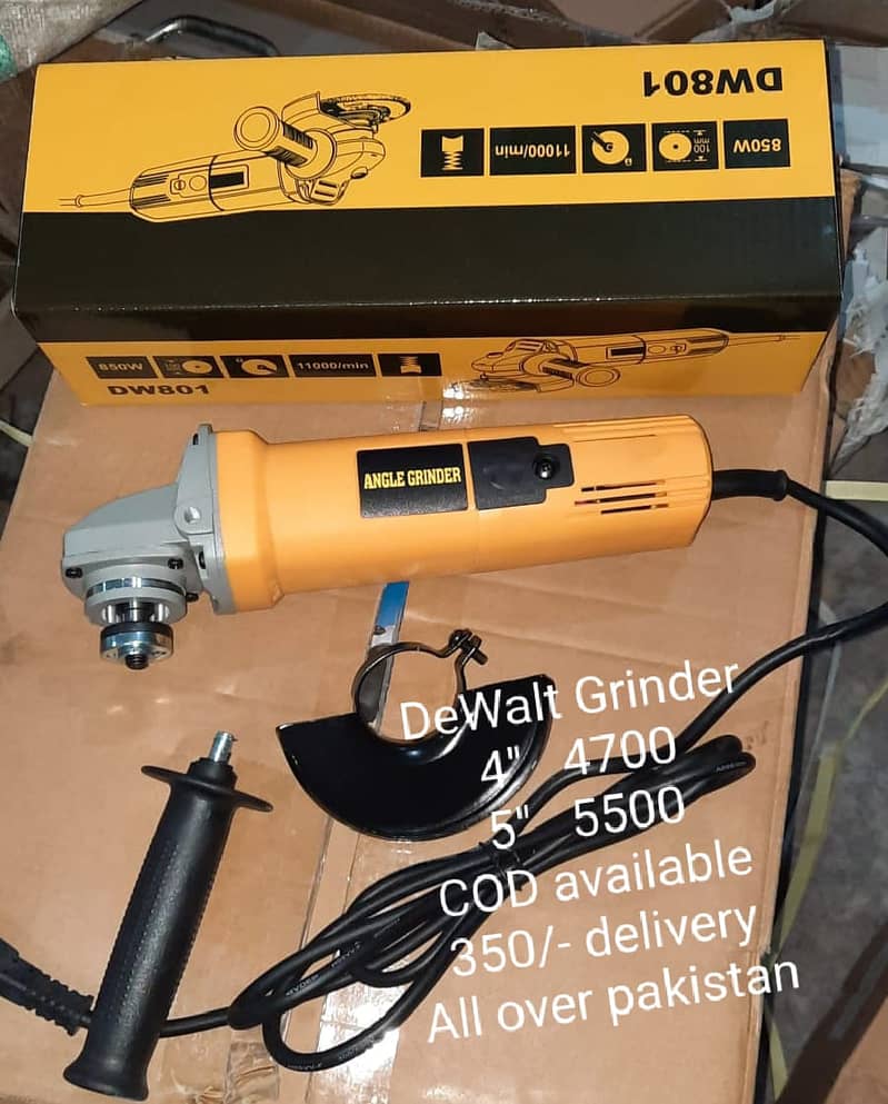 Hand Tools /Drill/Heat Gun/Bosch/DeWalt Grill/Grinder 7