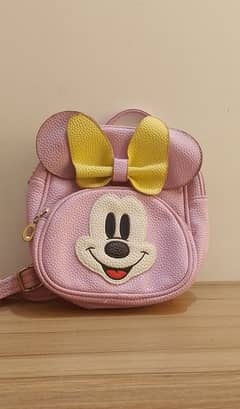 lilac school bag for kids