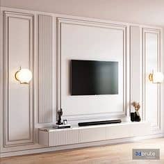 Media Wall/media wall with fire place/PVC Cabinets/wooden wardrobes 1