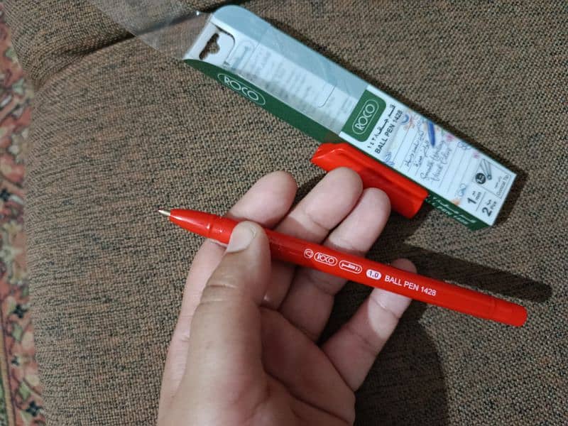 Branded red pens for sale 3