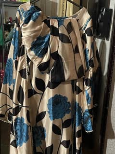 silk dress new xl size