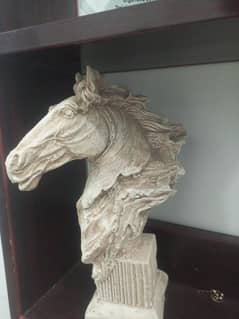 handmade antique horse statue