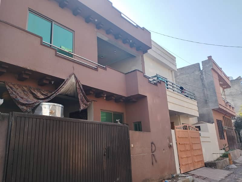 House for rent 5 Marla double story in Khanna dak qQutbal town isb 3