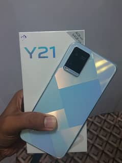 Vivo Y21 fo sale with Box in very good condition