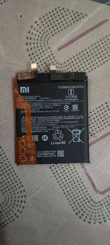 Xiaomi mi 11 pro original battery 0