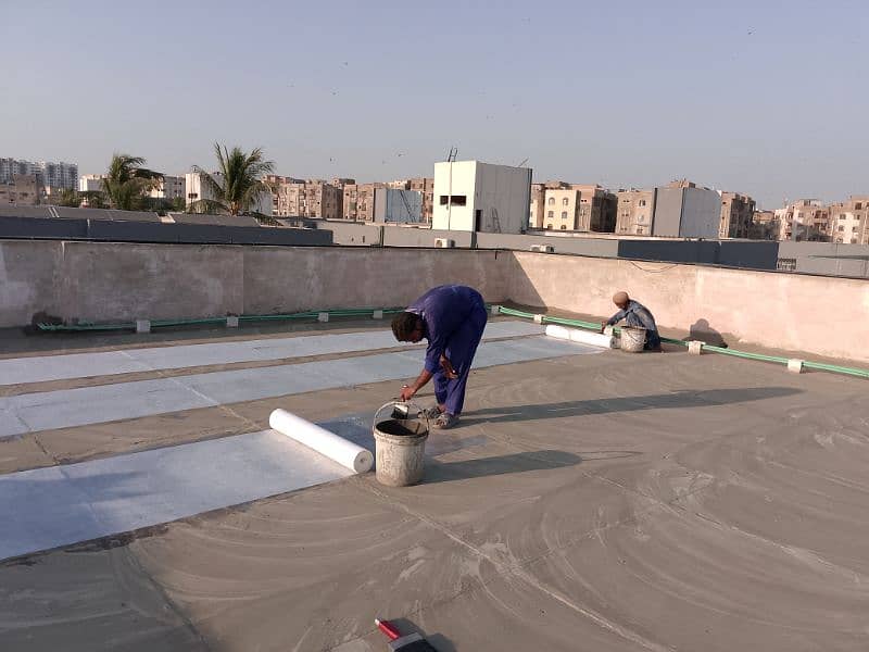 Roof Water Proofing Services, Roof HeatProofing Services, Insulation 5