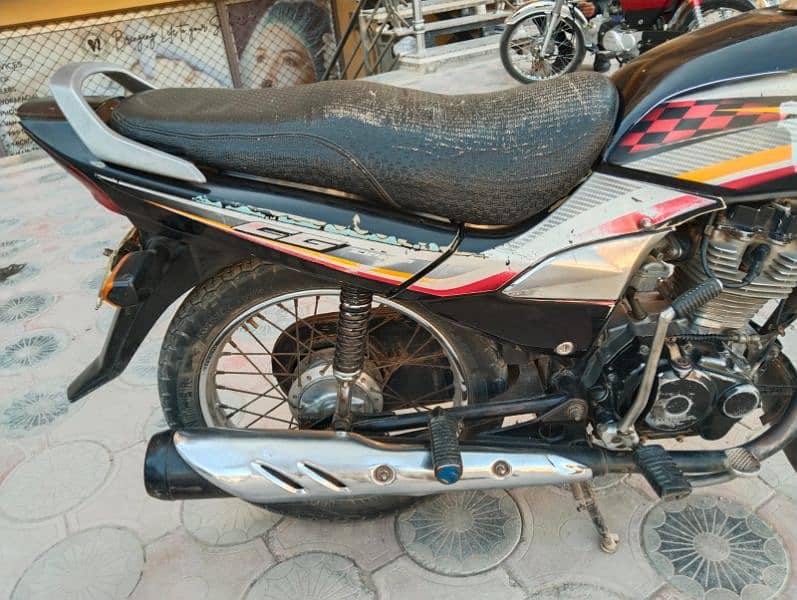 Honda 125Dream Register Khanewal Golden no 5555 6