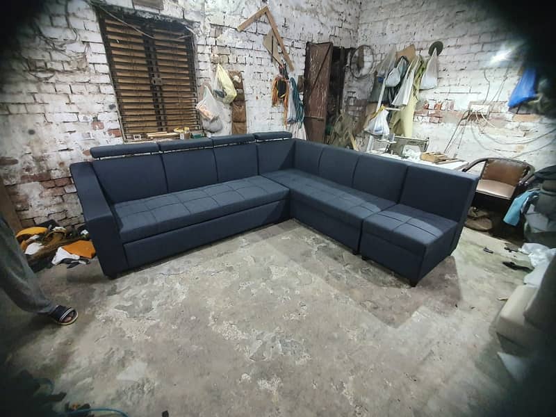 9 seater sofa / corner sofa/ l shape sofa /sofa set for sale in lahore 1