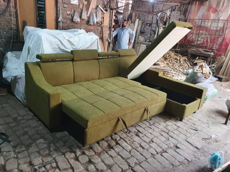 9 seater sofa / corner sofa/ l shape sofa /sofa set for sale in lahore 2