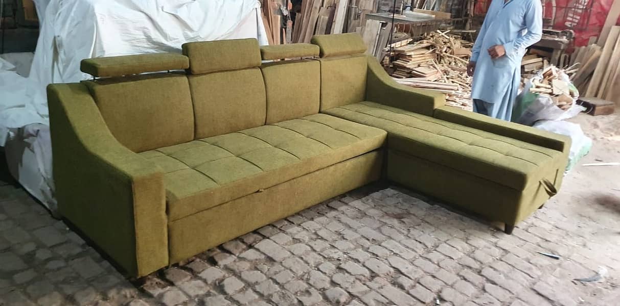 9 seater sofa / corner sofa/ l shape sofa /sofa set for sale in lahore 5