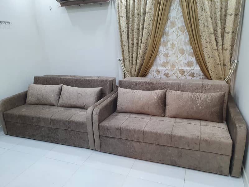 sofa cum bed / 3 seater sofa cum bed / mattres sofa cum bed 1