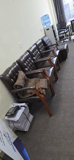 full office Furniture sell, office cahir, sofa , table, AC all new