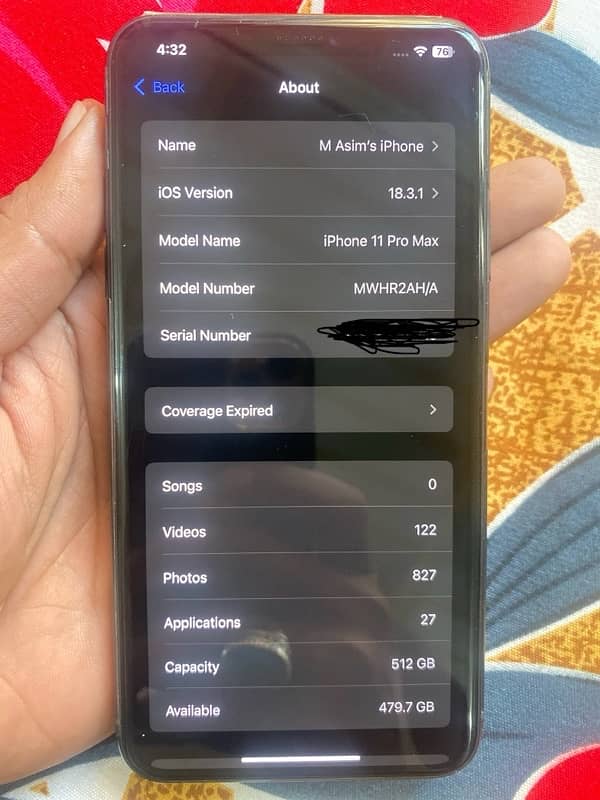 iPhone 11 pro max 512gb 2