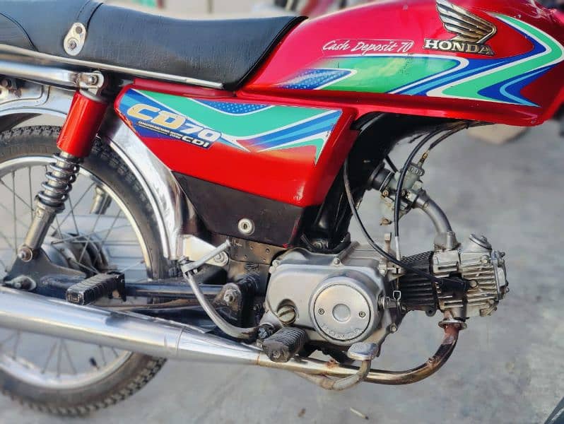 Honda cd 70 2002 model 8