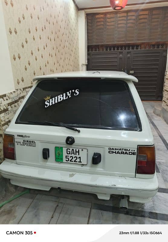 Daihatsu Charade 1986  urgent sale 2