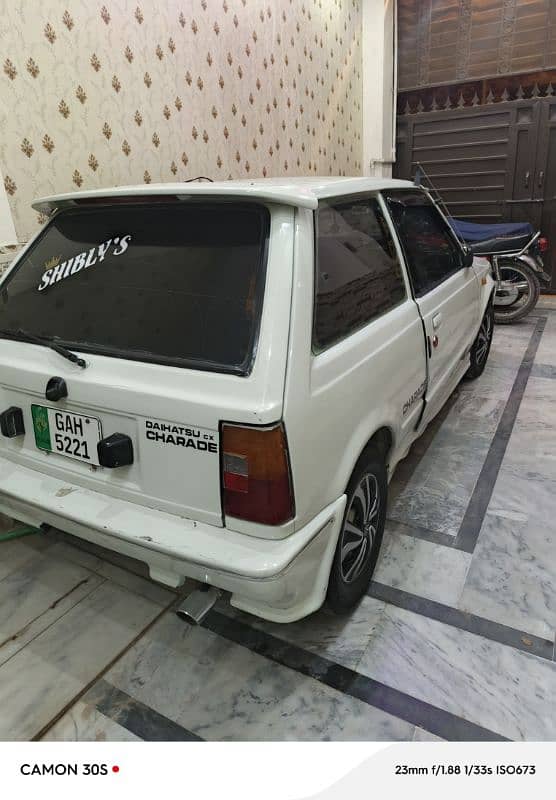 Daihatsu Charade 1986  urgent sale 3