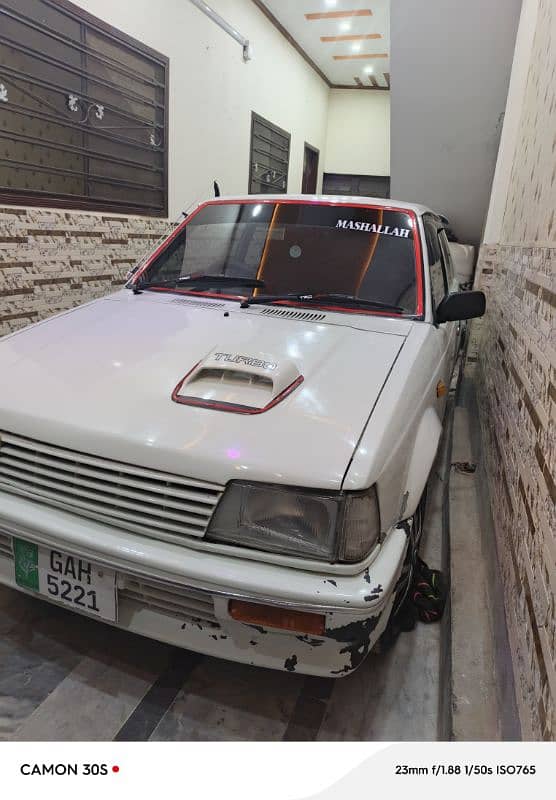 Daihatsu Charade 1986  urgent sale 4