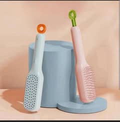 self cleaning hair brush