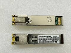 Juniper 1G EX-SFP-1GE-T module speed 10/100/1000BASE-T copper RJ-45