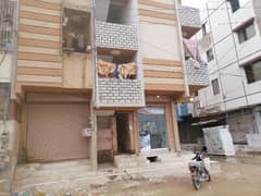 Corner 60 Square Yards Flat For sale In Allahwala Town Karachi