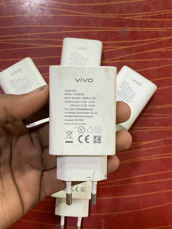 vivo S1 dual engine 18w original charger 2