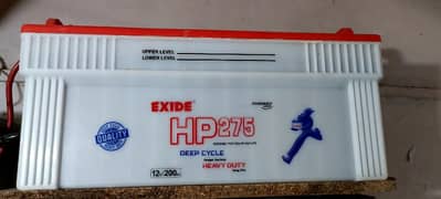 New Battery Exide HP 275- 200Ah with Warranty